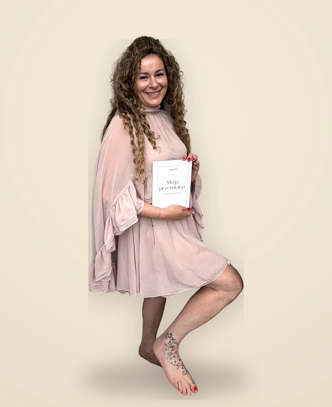 Katarzyna Filipczyk z dziennikiem Moja przemiana